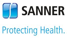 Das Logo des Unternehmens Sanner - Protecting Health.