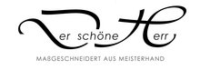 Das Logo der Maßschneiderei Der schöne Herr.