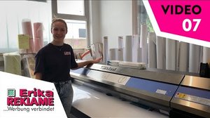 Die Herrstellung eigener Werke 1 - Erika Reklame - Schilder- und Lichtreklamehersteller/in - 