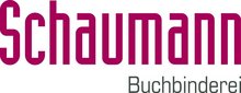 Das Logo der Buchbinderei Schaumann.