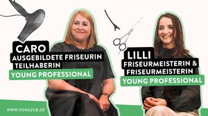 Friseurmeisterinnen Caro und Lilli -  - 