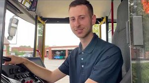 Erste Fahrstunde für den Busführerschein! -  - 