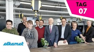 Es ist vollbracht - Elkamet - Verfahrensmechaniker/-in für Kunststoff- und Kautschuktechnik -