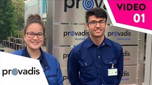 Linda & Abubakar starten ihre Praktika - provadis - Chemikant/-in -